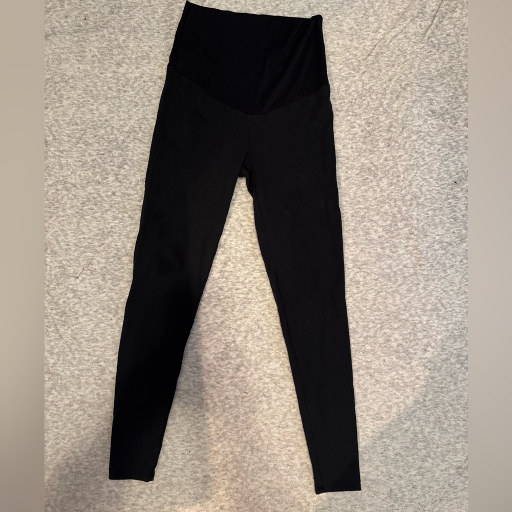 Quince Black Leggings Size S